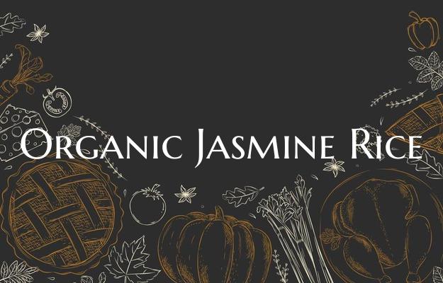 Organic Jasmine Rice